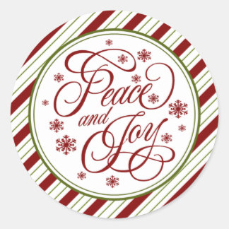 Sellos de paz y alegría de doble despojo