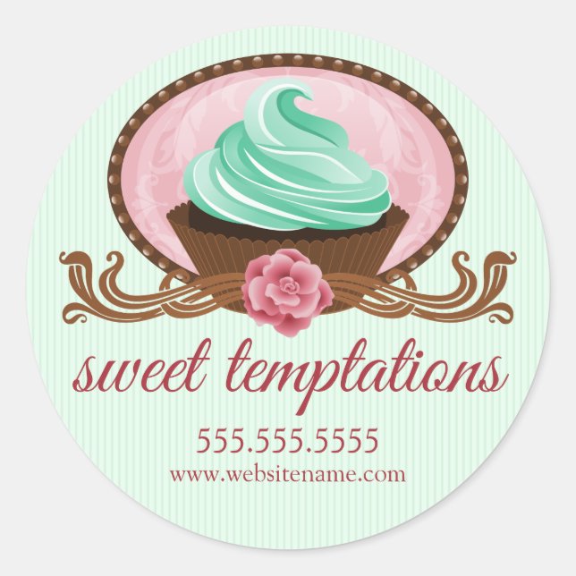 Sellos de repostería elegante (Anverso)