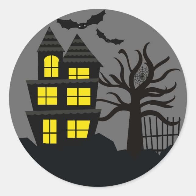 Sellos de sobres de Halloween espeluznantes (Anverso)
