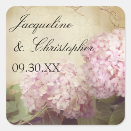 Sellos Favoritos De Recepción Rubor Pink Hydrangea