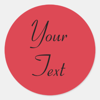 Sellos para sobres Bodas blancos y rojos con texto