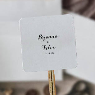 Sellos para sobres Bodas de caligrafía moderna