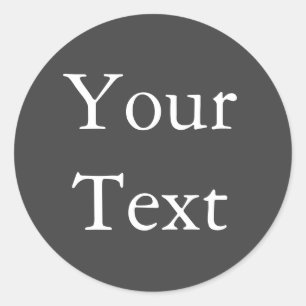 Sellos para sobres Bodas grises oscuros con texto 