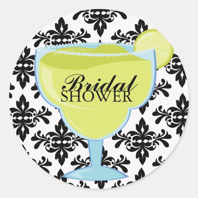 Sellos para sobres Bridal Shower (Anverso)