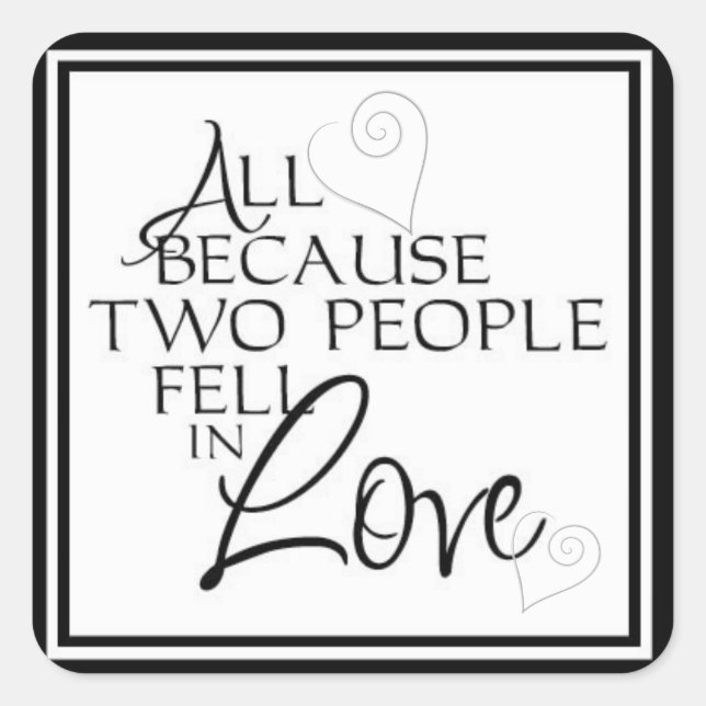 Sellos para sobres clásicos de compromiso y Boda (Anverso)