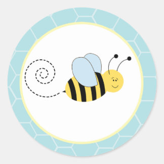 Sellos para sobres de abejas con burbujas / Topper