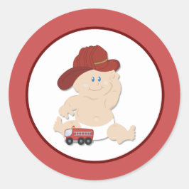 Sellos para sobres DE BABY FIRE FIGHTER