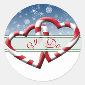 Sellos para sobres de Boda de Invierno que hago