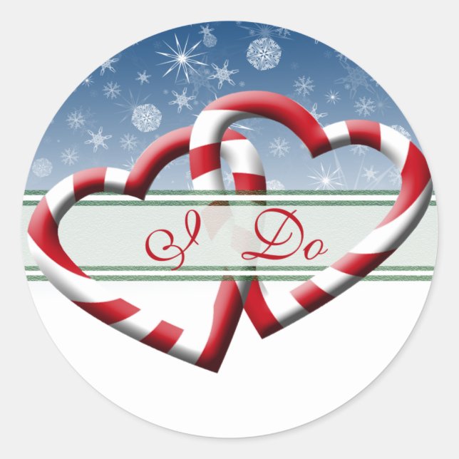 Sellos para sobres de Boda de Invierno que hago (Anverso)