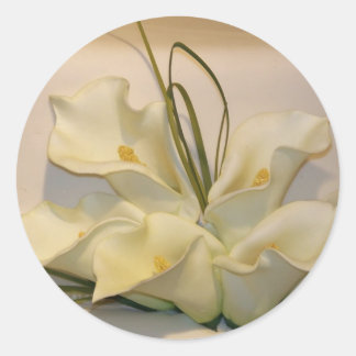 Sellos para sobres de Calla lily boda