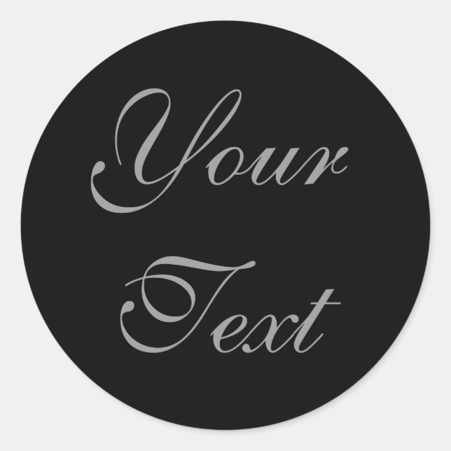 Sellos para sobres de casamiento personalizado neg (Anverso)