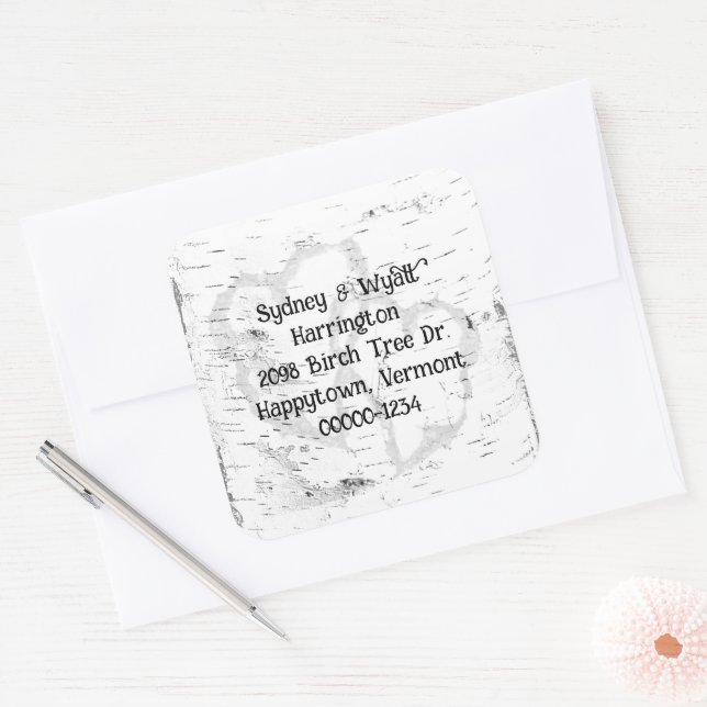 Sellos para sobres de dirección de devolución de l (Sobre)