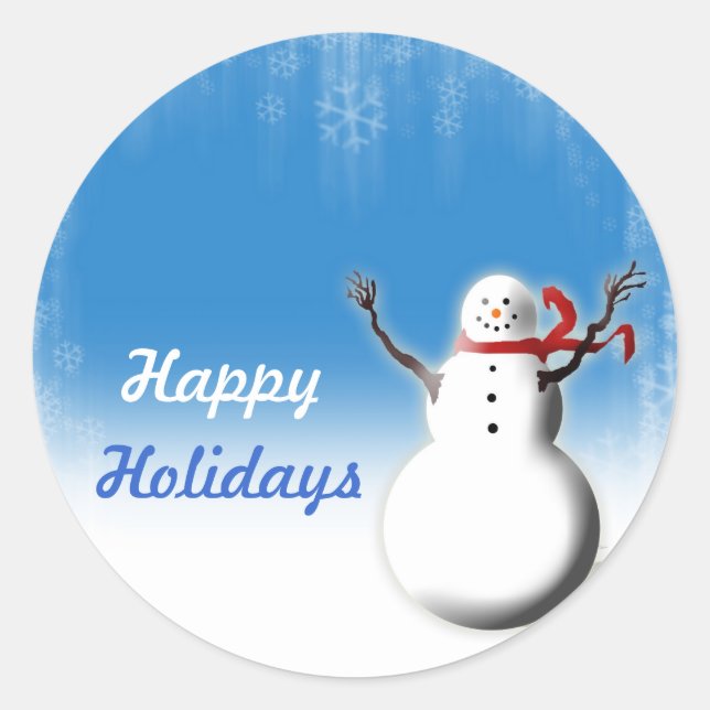 Sellos para sobres de diseño de temporada de navid (Anverso)