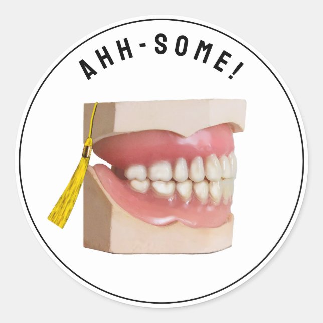 Sellos para sobres de graduación de dentistas (Anverso)