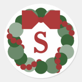 Sellos para sobres de guirnalda, monograma Persona