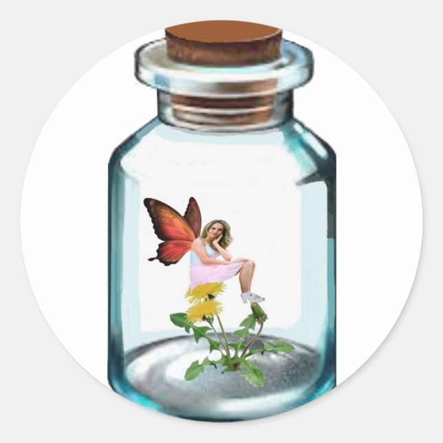 Sellos para sobres de hadas rojas (Anverso)