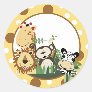 Sellos para sobres DE LA TRIPULACIÓN DE ZOO / Topp