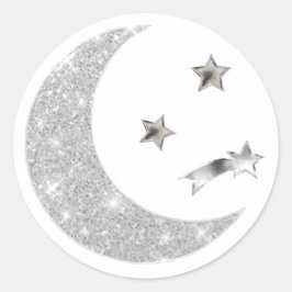 Sellos para sobres de Luna y Estrellas