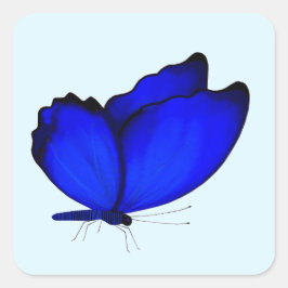 Sellos para sobres de mariposa azul