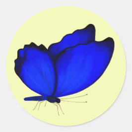 Sellos para sobres de mariposa azul