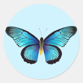 Sellos para sobres de mariposa azul