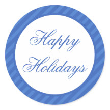 Sellos para sobres de Navidades de Blue Happy Holi