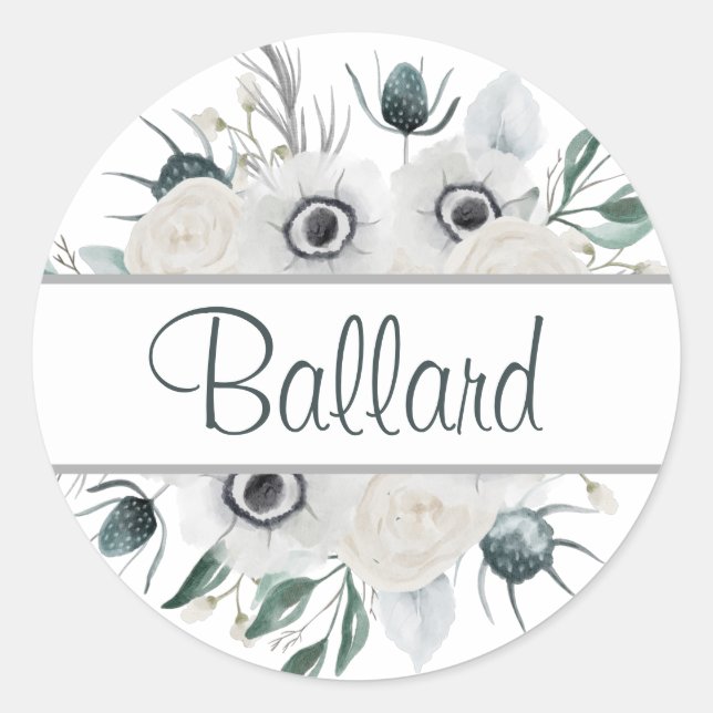 Sellos para sobres de nombres personalizados (Anverso)