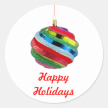 Sellos para sobres de Ornamentos de Navidad