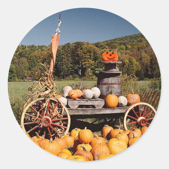 Sellos para sobres de otoño (Anverso)