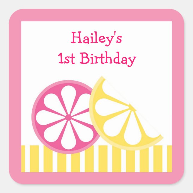 Sellos para sobres de Pegatinas de Cítricos de Lim (Anverso)