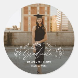 Sellos para sobres de Pegatinas de Graduación de A