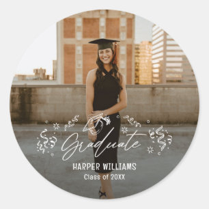 Sellos para sobres de Pegatinas de Graduación de A