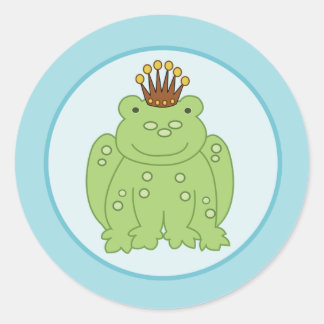 Sellos para sobres de príncipe de rana / Toppers 2