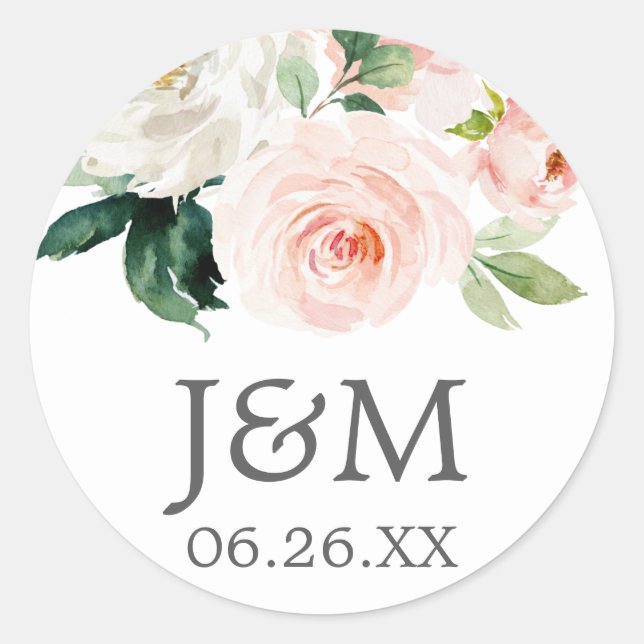 Sellos para sobres de sangre rubor - Pegatinas fav (Anverso)