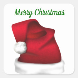 Sellos para sobres de Santa Hat