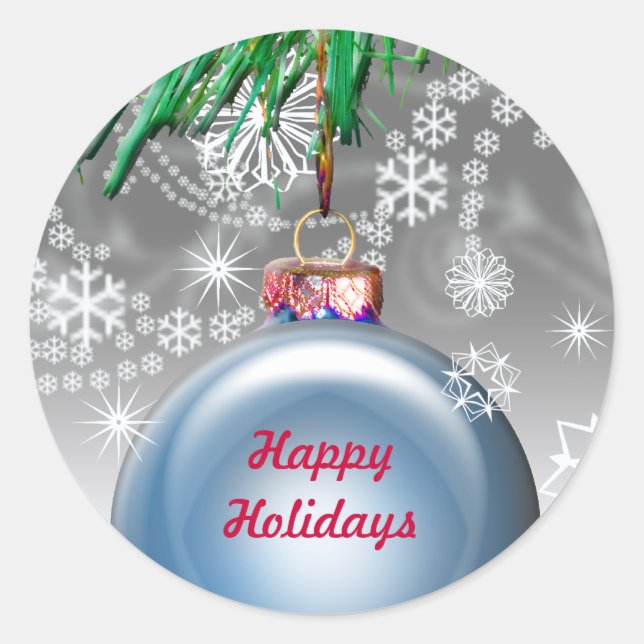 Sellos para sobres de vacaciones personalizados (Anverso)