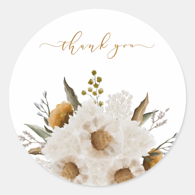 Sellos para sobres florales acuarelas (Anverso)