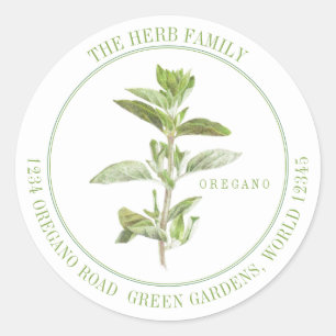 SELLOS PARA SOBRES FRESH OREGANO de direcciones gr