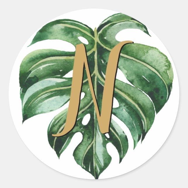 Sellos para sobres iniciales tropicales (Anverso)