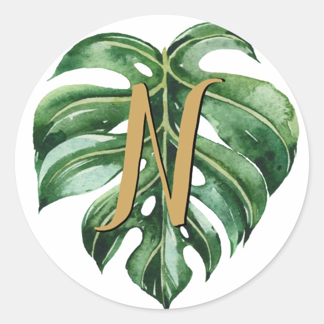 Sellos para sobres iniciales tropicales (Anverso)