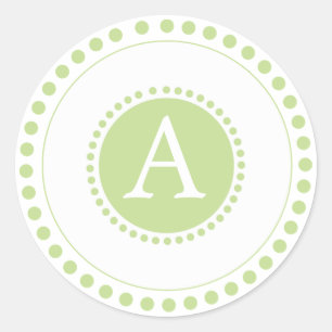 Sellos para sobres Lime verde-Personalizados