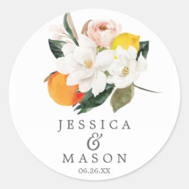 Sellos para sobres Magnolia Citrus - Pegatinas a f