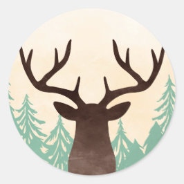 Sellos para sobres marrones verdes de la fábrica d