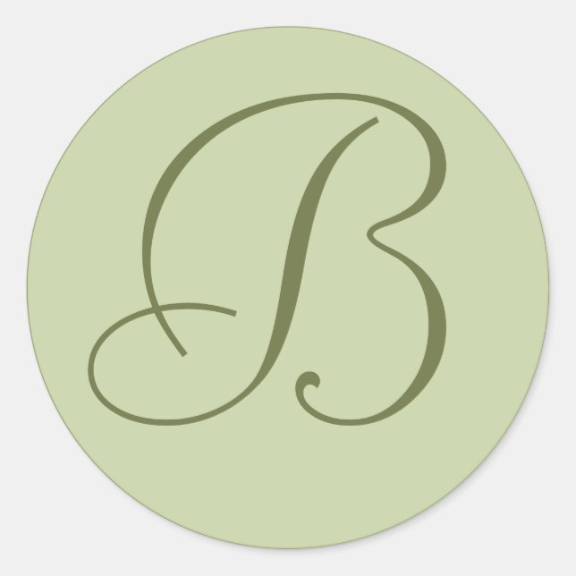 Sellos para sobres Monogramados del personalizado  (Anverso)