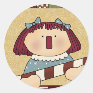 Sellos para sobres navidades: Simple Joys Annie