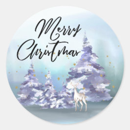 Sellos para sobres navideños Woodlands Merry