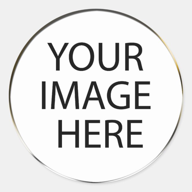 Sellos para sobres/Pegatinas redondos personalizad (Anverso)