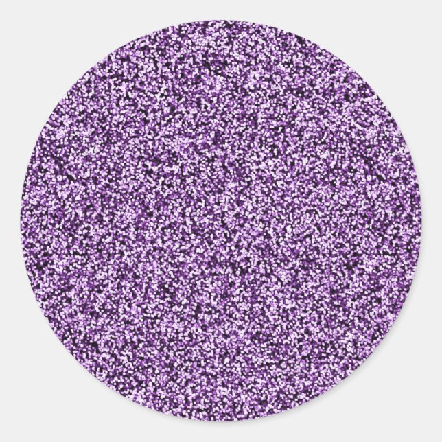 Sellos para sobres Purpurinas de Purple Faux (Anverso)