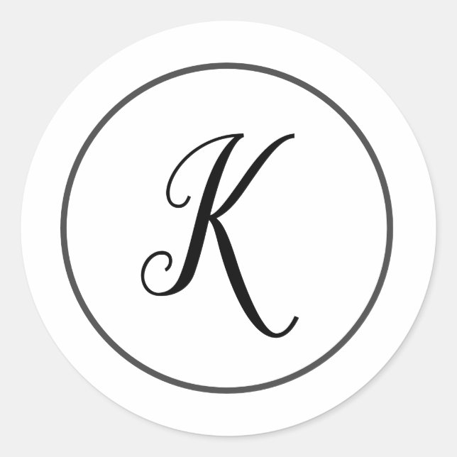 sellos para sobres simples de monograma blanco mín (Anverso)