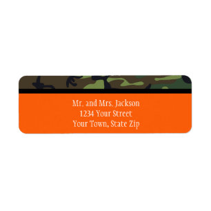 Sellos personalizados de Camo